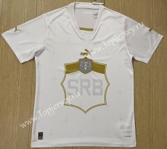 2022-2023 Serbia Away White Thailand Soccer Jersey AAA