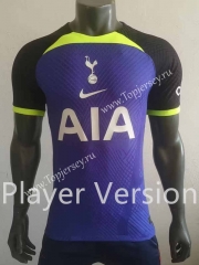 Player Version 2022-2023 Tottenham Hotspur Away Purple Thailand Soccer Jersey AAA-518
