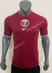 2022-2023 Qatar Home Red Thailand Soccer Jersey AAA-416