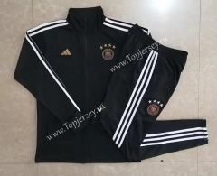2022-2023 Germany Black Thailand Soccer Jacket Unifrom-815