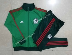 2022-2023 Mexico Dark Green Thailand Soccer Jacket Unifrom-815