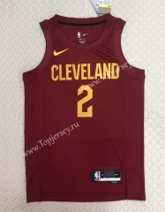 2022-2023 Cleveland Cavaliers Away Red #2 NBA Jersey-311