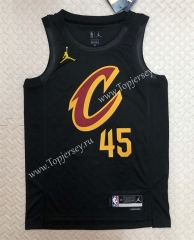 2022-2023 Jordan Limited Version Cleveland Cavaliers Black #45 NBA Jersey-311