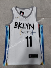 2022-2023 City Edition Brooklyn Nets White #11 NBA Jersey-1380