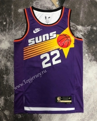 2022-2023 Retro Edition Phoenix Suns Purple #22 NBA Jersey-311