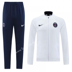 2022-2023 Paris SG White Thailand Soccer Jacket Unifrom-LH