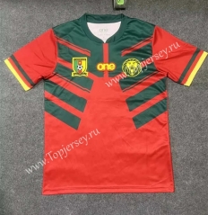 2022-2023 Cameroon Away Red Thailand Soccer Jersey AAA-4952