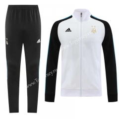 2022-2023 Argentina White Thailand Soccer Jacket Uniform-LH