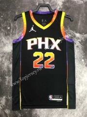 2022-2023 Jordan Limited Edition Phoenix Suns Black #22 NBA Jersey-311