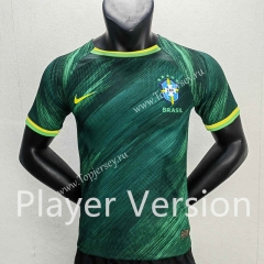 Player Version 2022-2023 Special Version Brazil Green Thailand Soccer Jersey AAA-888