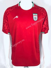 (S-3XL) 2022-2023 Iran Away Red Thailand Soccer Jersey AAA-503
