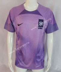 2022-2023 Korea Republic Goalkeeper Purple Thailand Soccer Jersey AAA-503