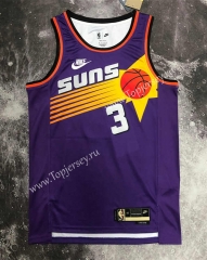 2022-2023 Retro Edition Phoenix Suns Purple #3 NBA Jersey-311