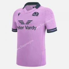 2022-2023 Scotland Pink Thailand Rugby Shirt
