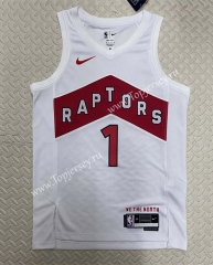 2022-2023 Toronto Raptors Home White #1 NBA Jersey-311