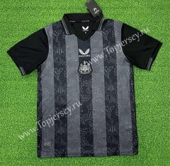 （S-4XL）130th Anniversary Newcastle United Black&Gray Thailand Soccer Jersey AAA-403