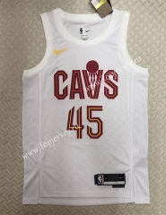 2022-2023 Cleveland Cavaliers Home White #45 NBA Jersey-311