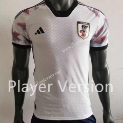 Player Version 2022-2023 World Cup Japan Away White Thailand Soccer Jersey AAA-518