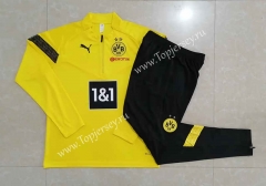 2022-2023 Borussia Dortmund Yellow Thailand Soccer Tracksuit -815
