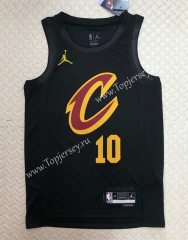 2022-2023 Jordan Limited Version Cleveland Cavaliers Black #10 NBA Jersey-311