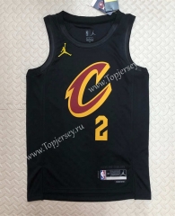 2022-2023 Jordan Limited Version Cleveland Cavaliers Black #2 NBA Jersey-311