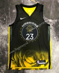 2022-2023 City Edition Golden State Warriors Black #23 NBA Jersey-311