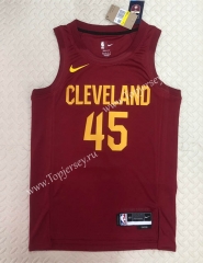 2022-2023 Cleveland Cavaliers Away Red #45 NBA Jersey-311