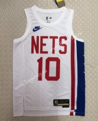 2022-2023 Retro Edition Brooklyn Nets White #10 NBA Jersey-311