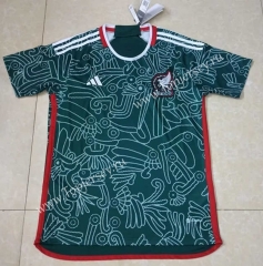 2022-2023 Mexico 2nd Away Green Thailand Soccer Jersey AAA