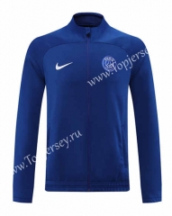 2022-2023 Paris SG Camouflage Blue Thailand Soccer Jacket-LH