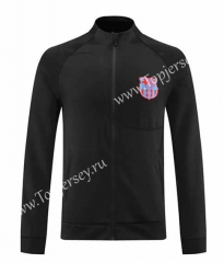 2022-2023 Barcelona Black Thailand Soccer Jacket-LH