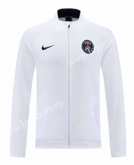 2022-2023 Paris SG White Thaila2022-2023 Paris SG White Thailand Soccer Jacket-LH