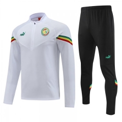 2022-2023 Senegal White Thailand Soccer Tracksuit