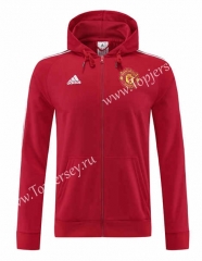 2022-2023 Manchester United Red Thailand Soccer Jacket-815