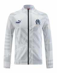 2022-2023 Olympique Marseille White Thailand Soccer Jacket-LH
