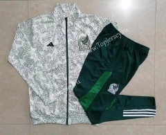 2022-2023 Mexico White Thailand Soccer Jacket Unifrom-815