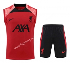 2022-2023 Liverpool Blue Thailand Soccer Vest Uniform-418