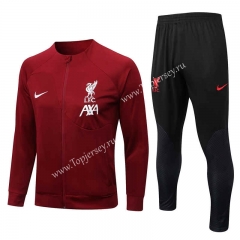 2022-2023 Liverpool Maroon Thailand Soccer Jacket Uniform-815