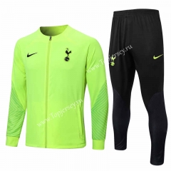 2022-2023 Tottenham Hotspur Fluorescent Green Thailand Jacket Uniform-815