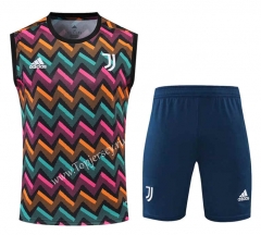 2022-2023 Juventus FC Colorful Thailand Training Vest Uniform-418