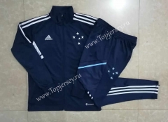 2022-2023 Cruzeiro EC Royal Blue Thailand Soccer Jacket Uniform-815