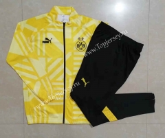 2022-2023 Borussia Dortmund Yellow Thailand Soccer Jacket Uniform-815