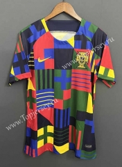 2022-2023 Portugal Red&Blue Thailand Soccer Training Jersey -9171