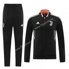 2022-2023 Juventus Black Thailand Soccer Jacket Uniform-LH