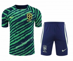 2022-2023 Brazil Green Thailand Training Soccer Uniform-418