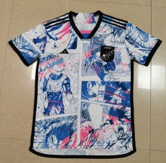 2022-2023 Anime Version  Japan Blue&White Thailand Soccer Jersey AAA-3234
