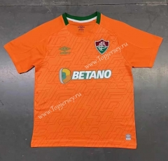 2022-2023 Fluminense de Feira Goalkeeper Orange Thailand Soccer Jersey AAA-GB