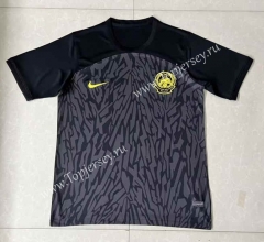 2022-2023 Malaysia Away Black&Gray Thailand Soccer Jersey AAA-6032