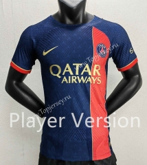 Player Version 2023-2024 Paris SG Home Royal Blue Thailand Soccer Jersey AAA-888