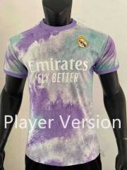 Player Version 2022-2023 Real Madrid Purple Thailand Soccer Jersey AAA-SJ